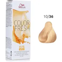 Wella Color Fresh pH 6.5 Acid Liquid 75 ml 10/36 Hell Lichtblond Gold Violett