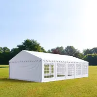 TOOLPORT Partytent 5x10 m, PVC 700, wit
