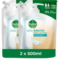 Dettol Refill Sensitive 500ML - 2 Stuks - Voordeelverpakking