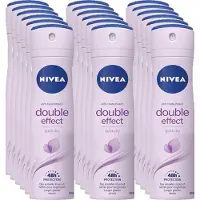 Nivea Deospray Women  Double Effect 150 ml - Voordeelverpakking 18 stuks