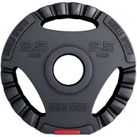 Gorilla Sports Olympische Halterschijf 2,5 kg Gripper Kunststof 50/51 MM