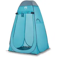vidaXL Privacytent pop-up waterdicht blauw