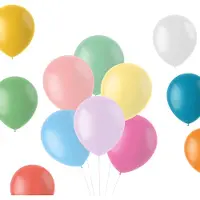 Folat - Ballonnen Pastel Mix Meerkleurig 33 cm - 50 stuks