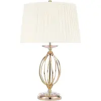 Elstead Lighting LED Tafellamp Aegean | 1X E27 Max 60W | Polished Brass