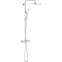 GROHE Euphoria System 310 regendoucheset CoolTouch thermostatische kraan Glanzend Chroom