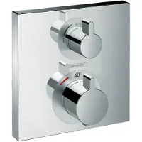 Hansgrohe Ecostat Square afbouwdeel voor inbouwthermostaat chroom