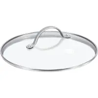 Greenpan glazen deksel 26cm met SS Handvat