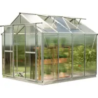 GFP 259 x 259 cm Tuinkas, incl. Actieset - XL, 8 mm kanaalplaten