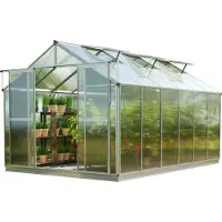 GFP 225 x 384 cm Tuinkas, incl. Actieset - XL, 8 mm kanaalplaten