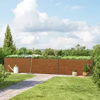 GFP 444 x 119 x 77 cm Moestuinbak, Laklaag met houtoptiek