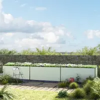 GFP 535 x 150 x 77 cm Moestuinbak, Aluminium (geanodiseerd)