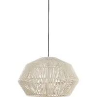 Light & Living Scandinavische hanglamp Deya crème Ø 49cm