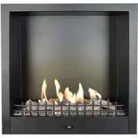 Xaralyn Bio-ethanol haard - Inbouwunit Classic - 3 KW verwarming - makkelijk inbouwen - veilig open vuur - keramische bio-ethanol brander