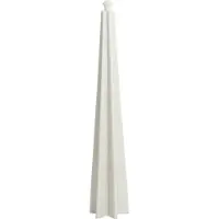 Light & Living Vloerlamp Kuala – Mat Wit – Ø20x124cm – Excl. kap – E27 fitting – Voor binnen