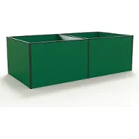 GFP 235 x 119 x 77 cm Moestuinbak Kingsize Daniela, Laklaag met houtoptiek