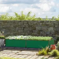 GFP 235 x 119 x 39 cm Moestuinbak, Groen
