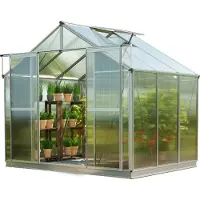 GFP 225 x 195 cm Tuinkas, incl. Actieset - XL, 8 mm kanaalplaten