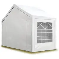 TOOLPORT Partytent 3x2 m, PE 350, wit