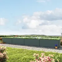 GFP 771 x 150 x 77 cm Moestuinbak, Antraciet