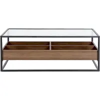 Beliani WACO - Salontafel - Zwart - Metaal