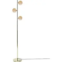 Beliani RAMIS - Staande lamp - Goud - Staal
