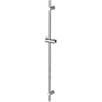 Regn Glijstang 90cm - Chroom - Messing - Kranen, Douchekranen, Douchestangen - 8721042150554 - Kranen, Douchekranen, Douchestangen