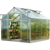 GFP 225 x 259 cm Tuinkas, incl. Actieset - XL, 6 mm kanaalplaten