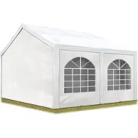 Profizelt24 Partytent 3x4 m, PE 450, wit