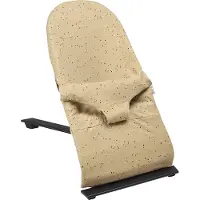 Meyco Baby Rib Mini Spot wipstoelhoes - toffee melange
