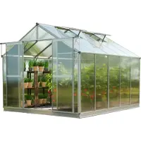 GFP 225 x 322 cm Tuinkas, incl. Actieset - XL, 8 mm kanaalplaten