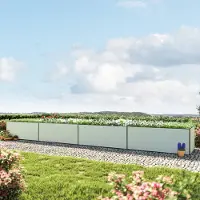 GFP 771 x 77 x 77 cm Moestuinbak, Aluminium (geanodiseerd)