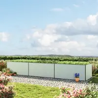 GFP 490 x 99 x 77 cm Moestuinbak, Aluminium (geanodiseerd)