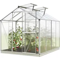 GFP 192 x 256 cm Tuinkas, incl. Actieset - XL, 6 mm kanaalplaten