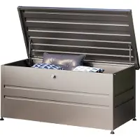 PRIMEYARD 162 x 84 cm Opbergbox, antraciet