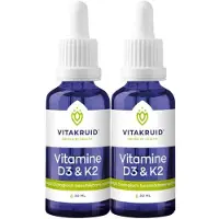 Vitakruid 2x Vitamine D3&k2 30 Ml