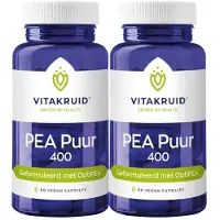 Vitakruid 2x Pea Puur 400 60 vegancapsules