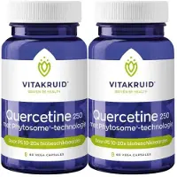 Vitakruid 2x Quercetine 250 60 vegancapsules