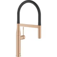 GROHE Keukenmengkraan Essence New Professionele Spray Warm Sunset Geborsteld