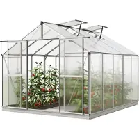GFP 256 x 317 cm Tuinkas, incl. Actieset - XL, 6 mm kanaalplaten