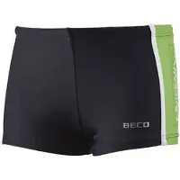 Beco zwemboxer jongens polyamide/elastaan kiwi/zwart