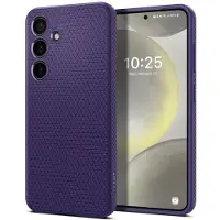 Spigen Liquid Air Hoesje Geschikt voor Samsung Galaxy S24 Back Cover Flexibel TPU Paars