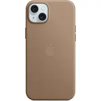 Apple iPhone 15 Plus FineWoven Back Cover met MagSafe Taupe