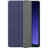 Just in Case Smart Tri-Fold Samsung Galaxy Tab S9/S9 FE/S10 FE/S10 Lite Book Case Bleu