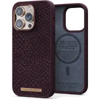 Njord by Elements Beschermende Cover Njord voor Smartphone Apple iPhone 14 Pro Salmon Leather Rust