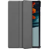 Just in Case Tri-Fold Samsung Galaxy Tab S7 Book Case Grijs