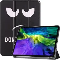 Just in Case Smart Tri-Fold tablethoes voor Apple iPad Pro 11 2020 - Do Not Touch