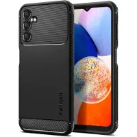 Spigen Rugged Armor Galaxy A14 Hoesje Zwart
