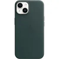 Apple iPhone 14 Plus Back Cover met MagSafe Leer Bosgroen