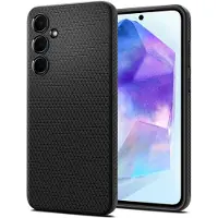 Spigen Liquid Air Backcover voor de Samsung Galaxy A55 - Matte Black
