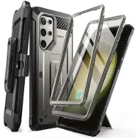 Supcase i-Blason Unicorn Beetle Pro Case voor Samsung Galaxy S24 Ultra - Lichtgrijs